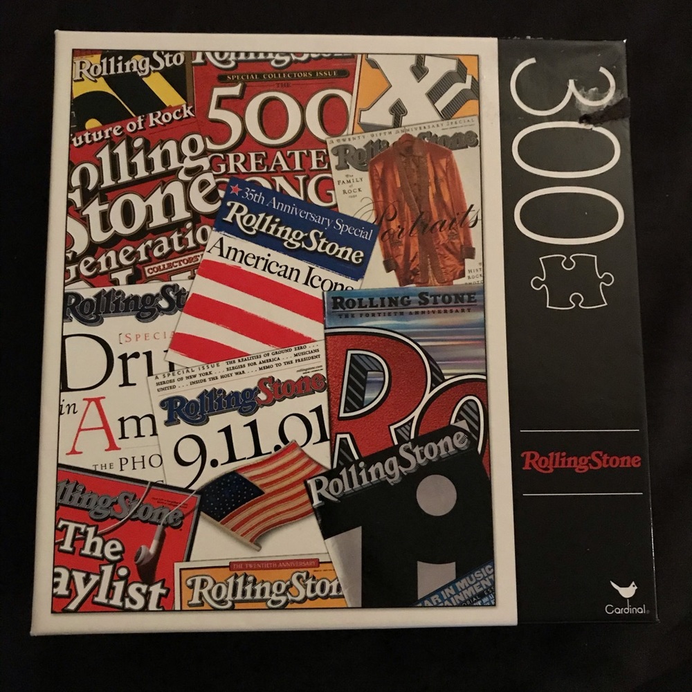 Rolling Stone 300pc Puzzle New Factory Sealed